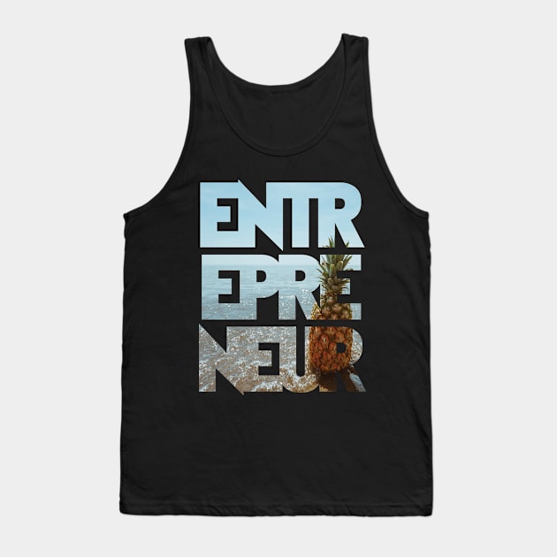 Eternal Entrepreneur : Be The Crazy One Tank Top by FOOTBALL IS EVERYTHING